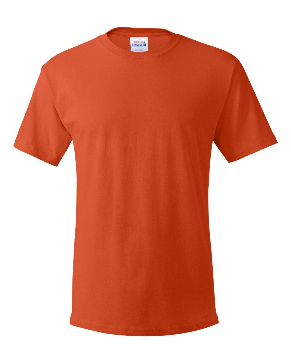 Front View of Orange Essential-T T-Shirt - 5280