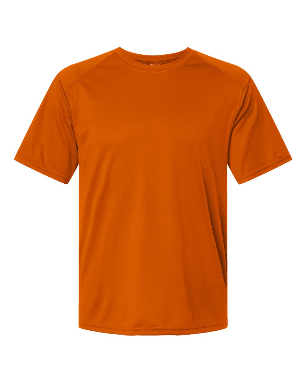 Front View of Orange Islander Performance T-Shirt - 200