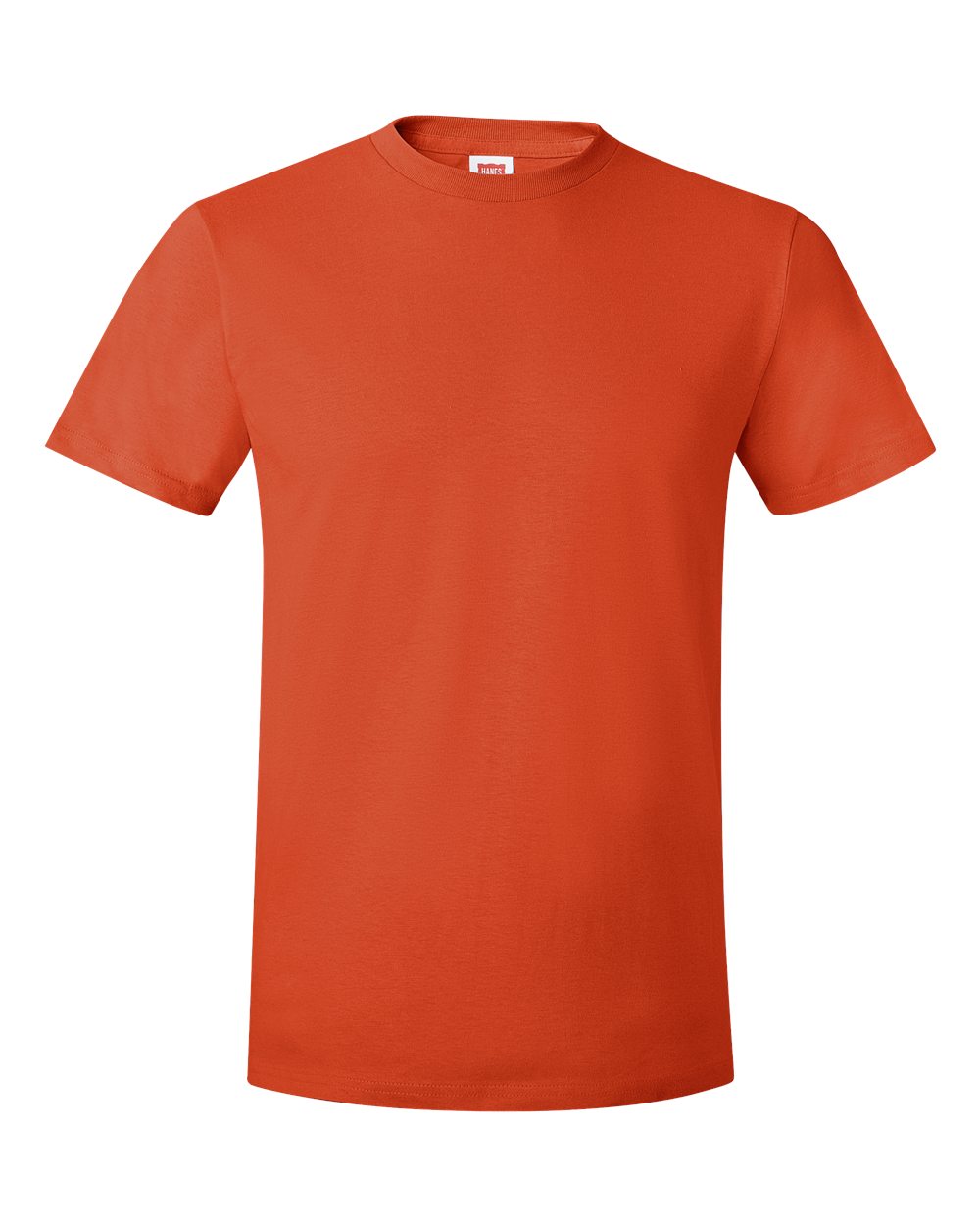 Front View of Orange Perfect-T T-Shirt - 4980