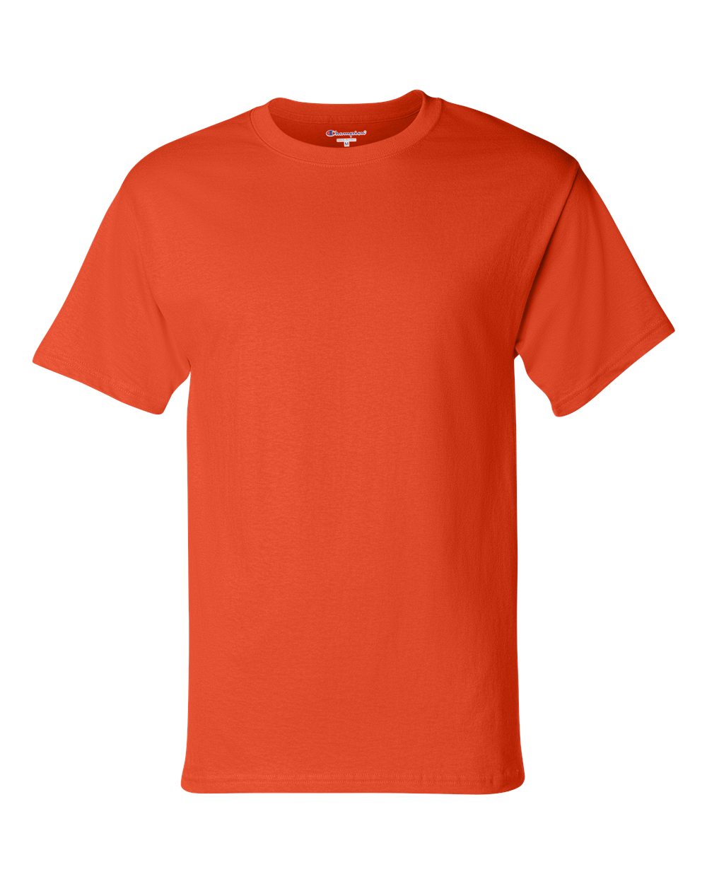 Front View of Orange T-Shirt - T425