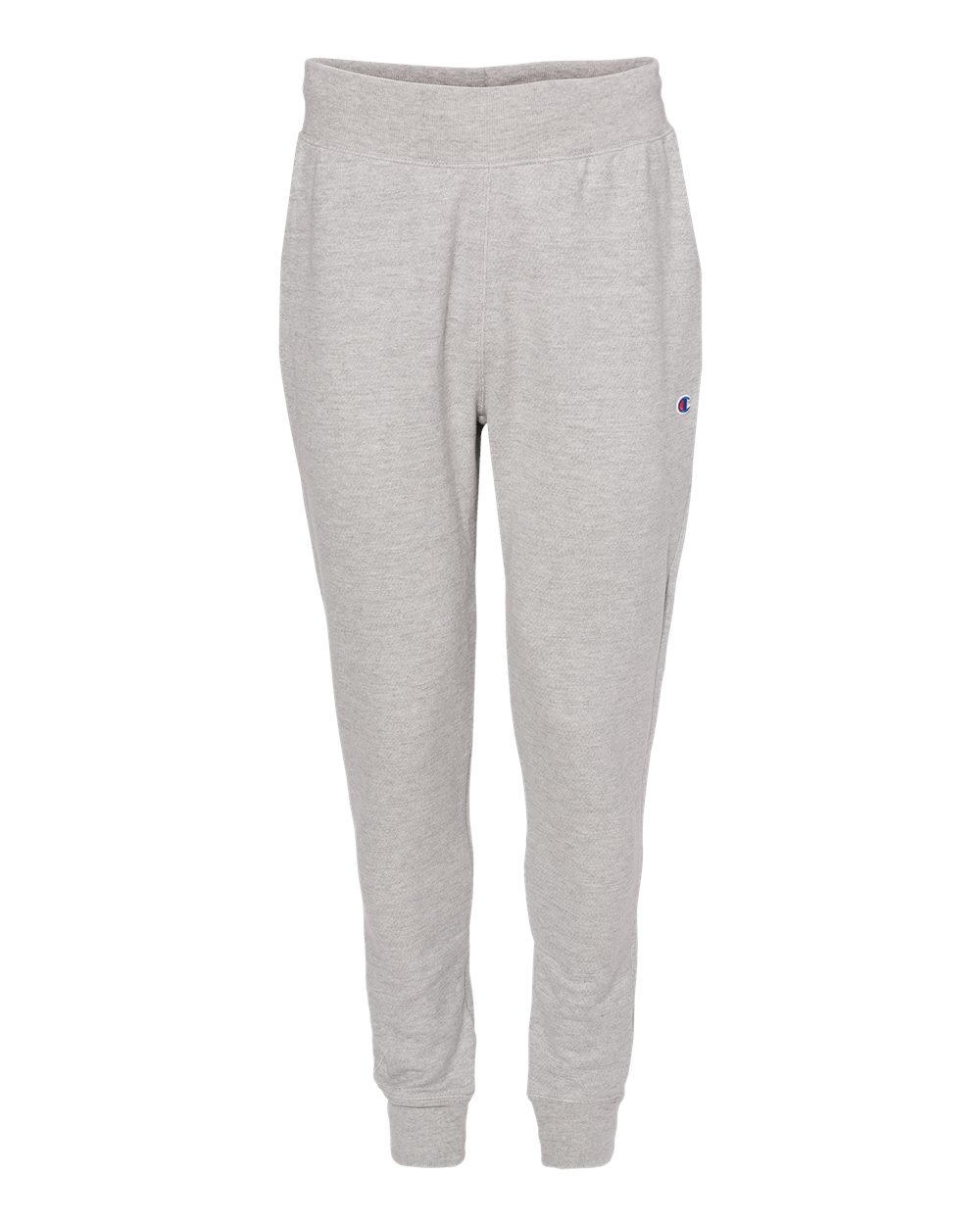 Front View of Oxford Grey Reverse Weave® Joggers - RW25
