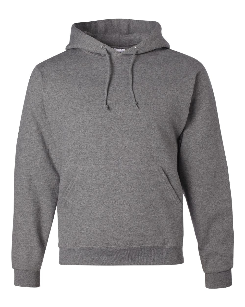 Front View of Oxford NuBlend® Hooded Sweatshirt - 996MR
