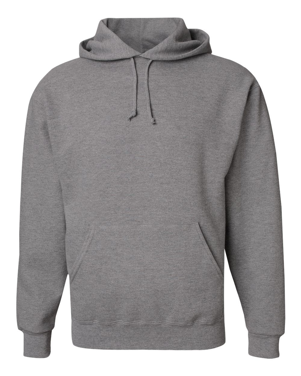Front View of Oxford Super Sweats NuBlend® Hooded Sweatshirt - 4997MR