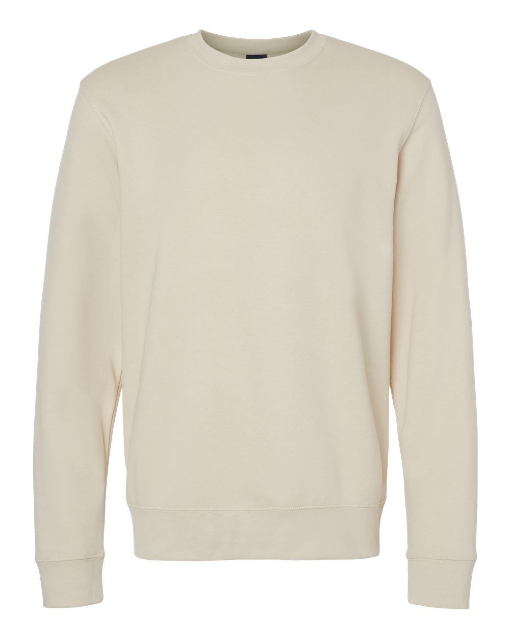 Front View of Oyster BTB Fleece Crewneck Sweatshirt - 8721