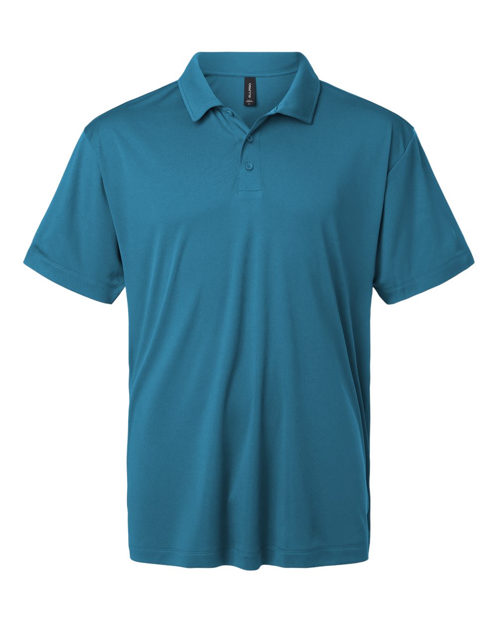 Front View of Pacific Blue Pro-Lock Performance Polo - 41800