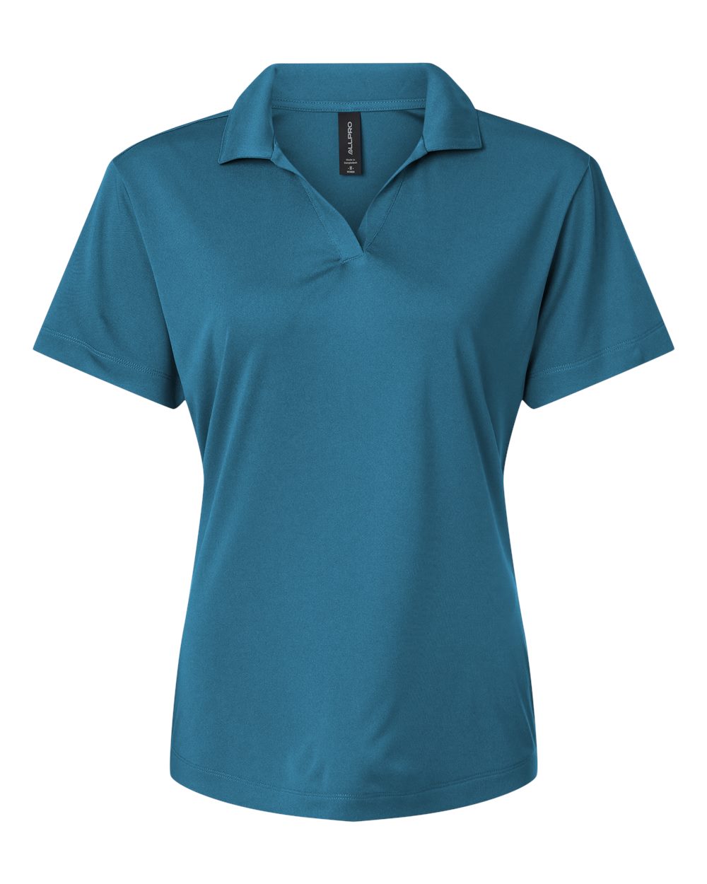 Front View of Pacific Blue Pro-Lock Women's Performance Polo - 41800L