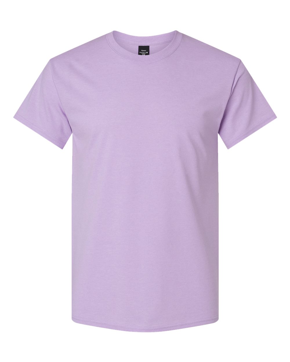 Front View of Pale Violet Heather Perfect-T Triblend T-Shirt - 42TB