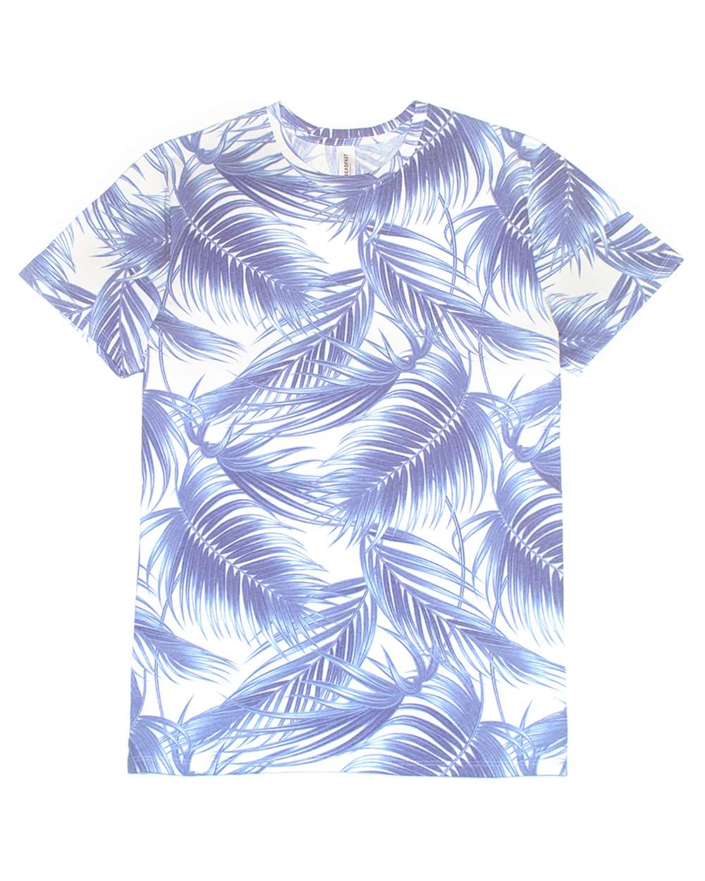 Front View of Palm Paradise Ultimate CVC T-Shirt - 100A