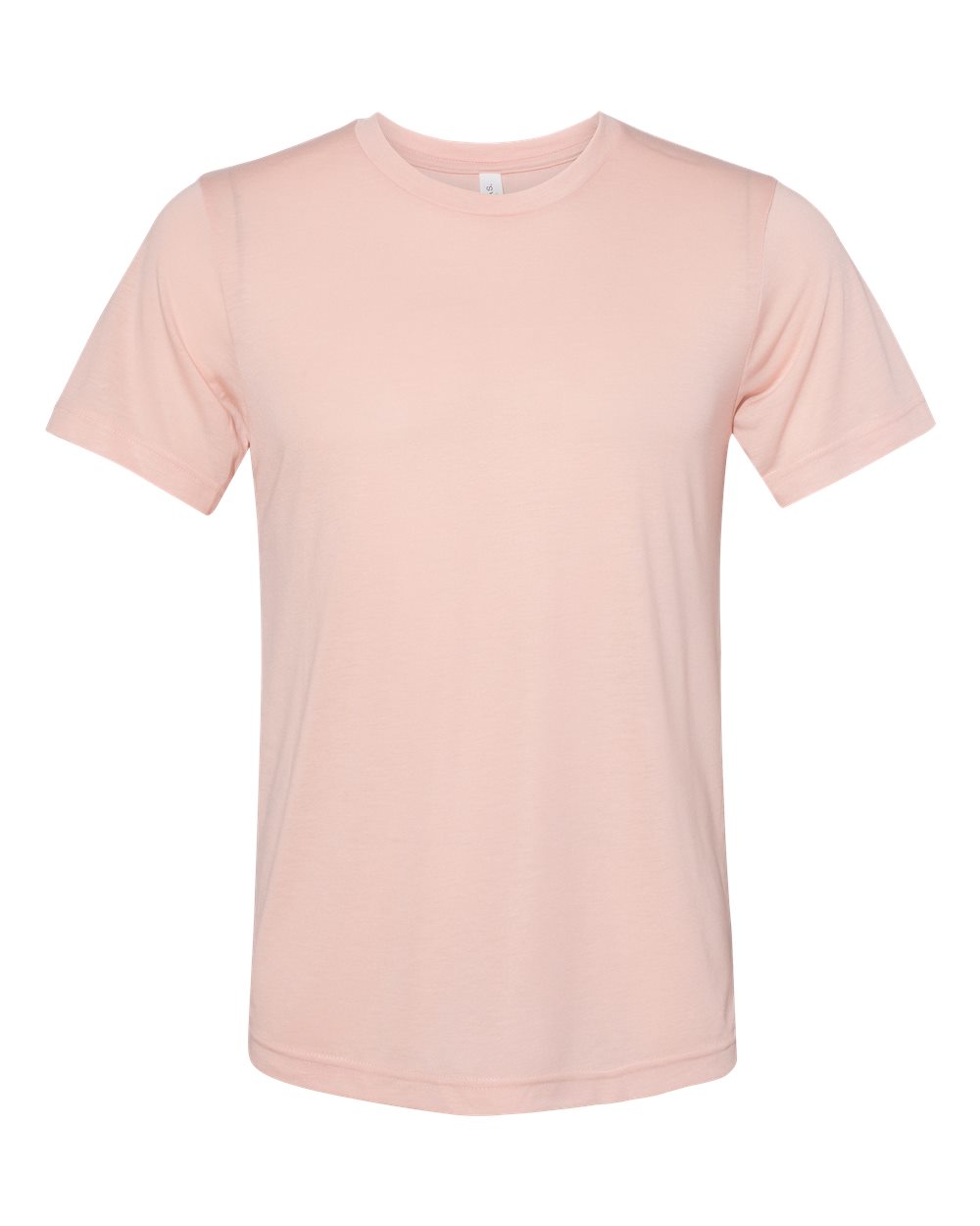 Front View of Peach Viscose Fashion Tee - 3880