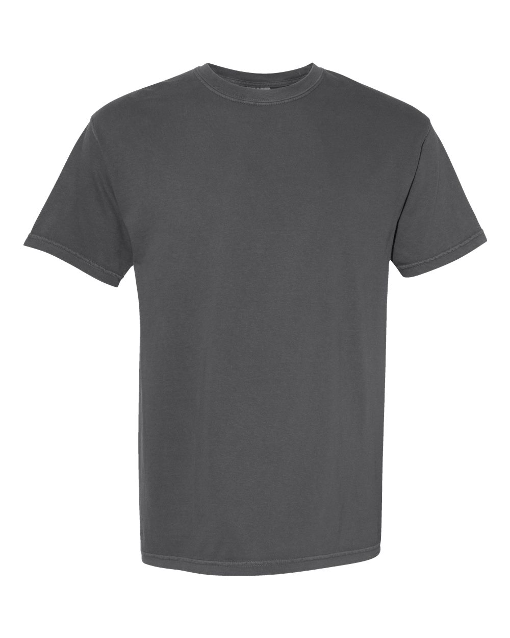 Front View of Pepper Garment-Dyed Heavyweight T-Shirt - 1717