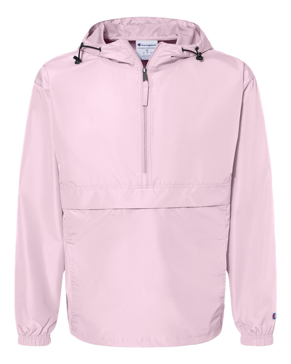 Front View of Pink Candy Packable Anorak Jacket - CO200