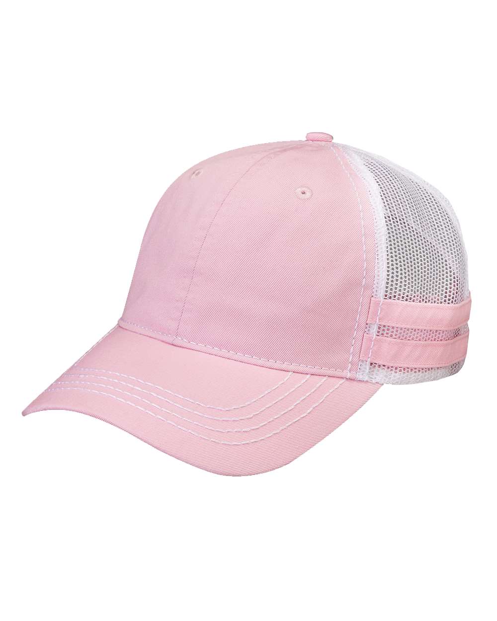 Front View of Pink Heritage Cap - HT102