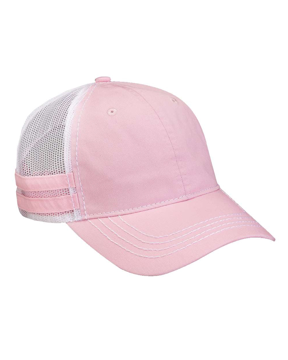 Front View of Pink Heritage Cap - HT102