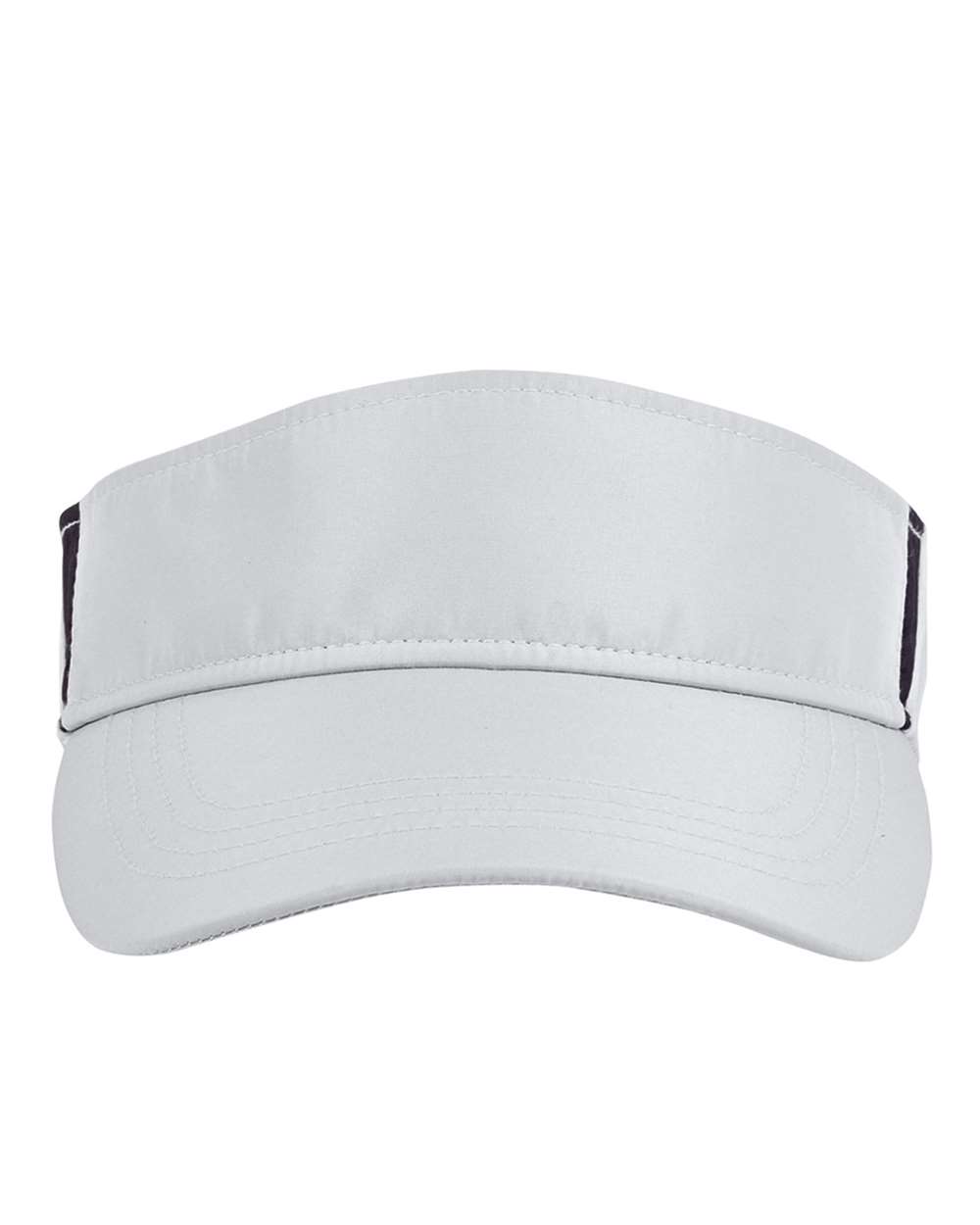 Front View of Platinum/ Carbon Drive Performance Visor - CE002