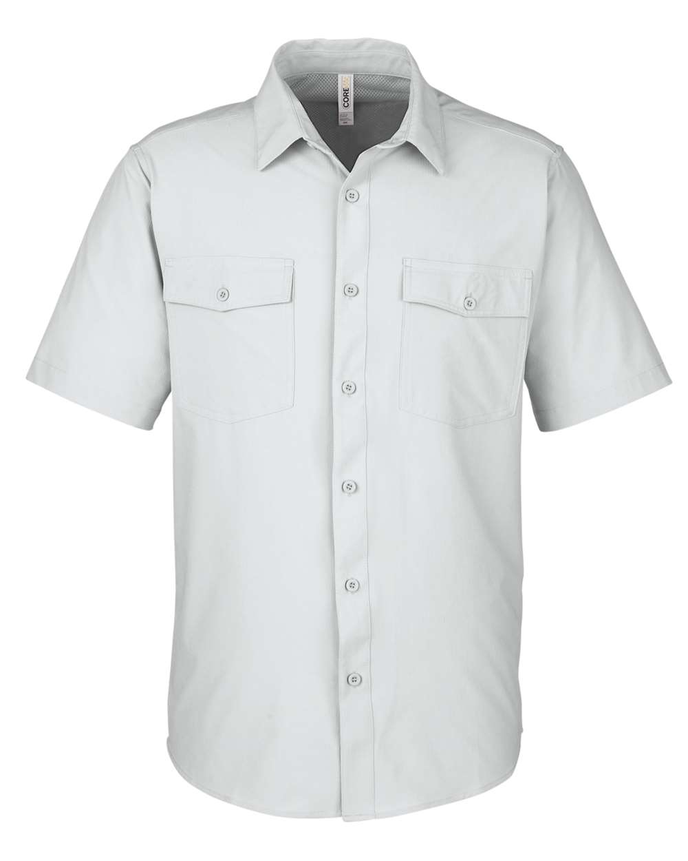 Front View of Platinum Men's Ultra UVP® Marina Shirt - CE510