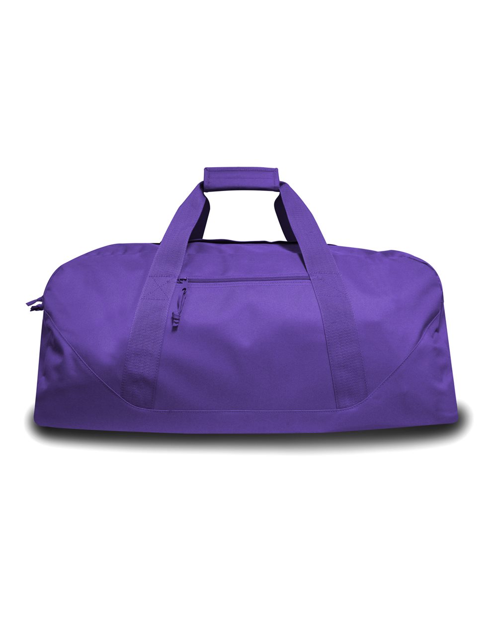Front View of Purple 27" Dome Duffel - 8823