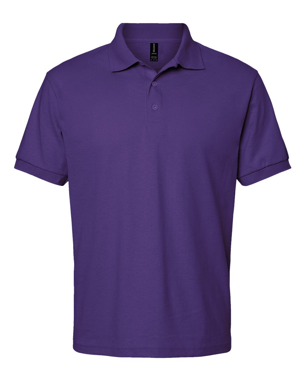 Front View of Purple DryBlend® Jersey Polo - 8800