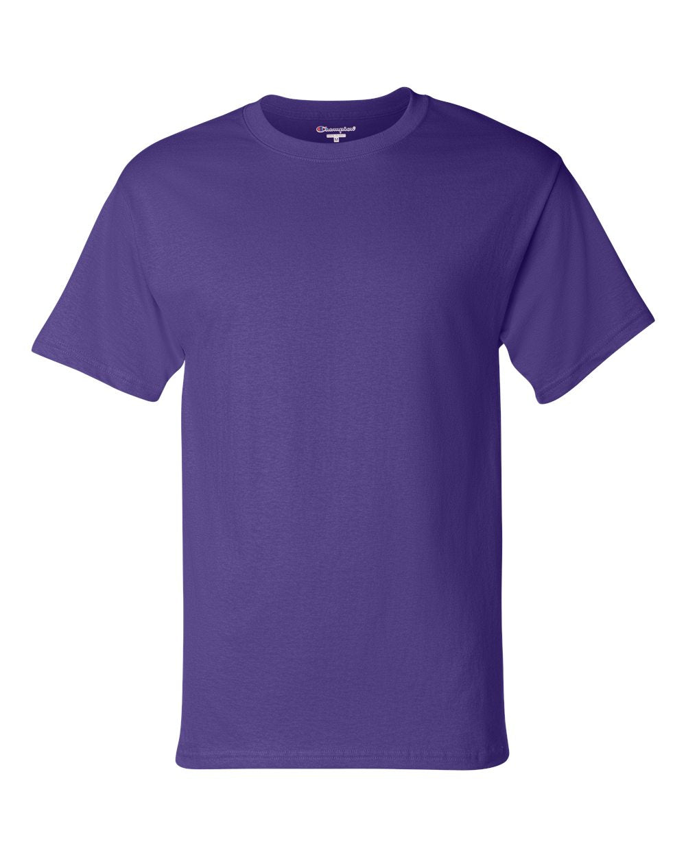 Front View of Purple T-Shirt - T425