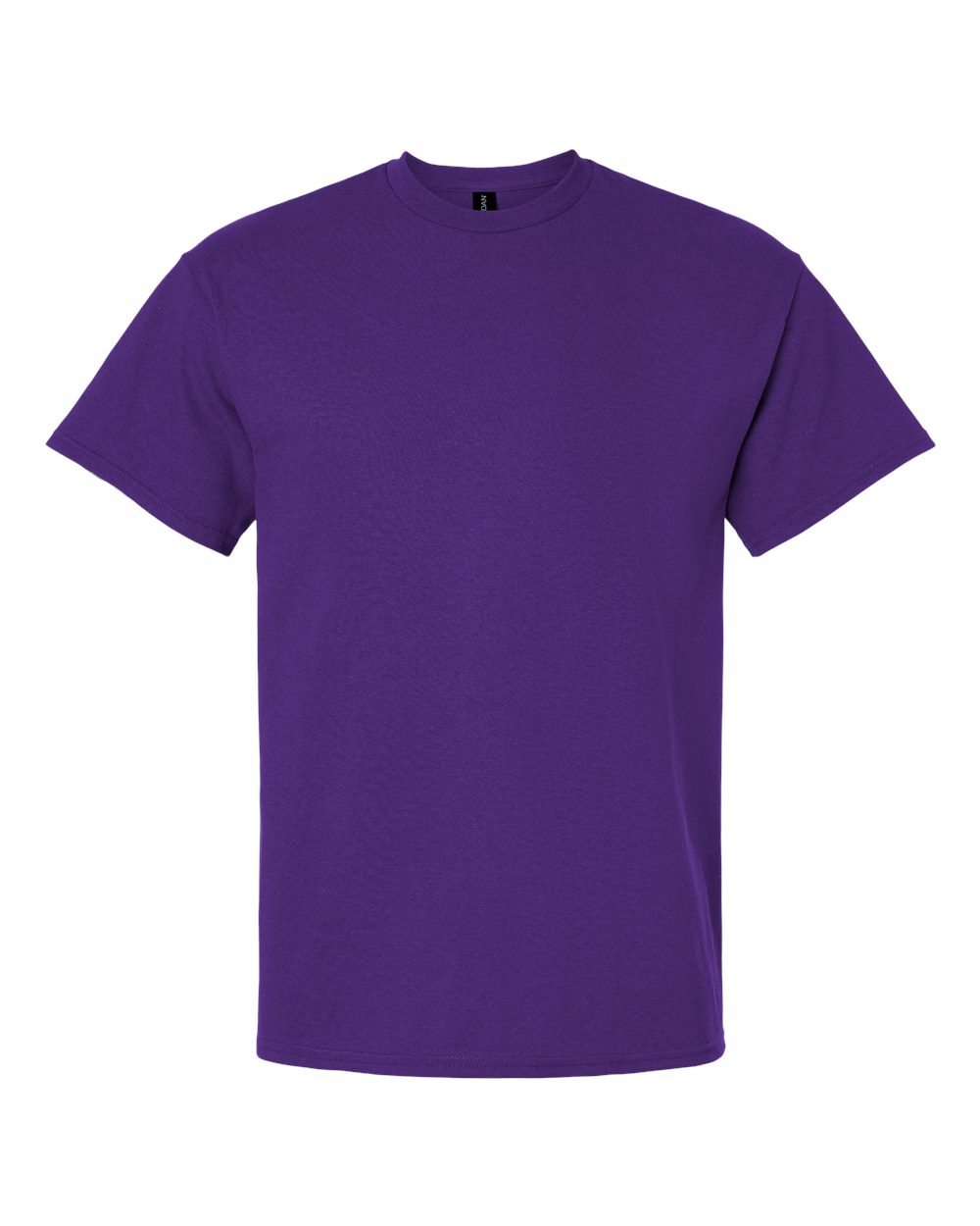 Front View of Purple Ultra Cotton® T-Shirt - 2000