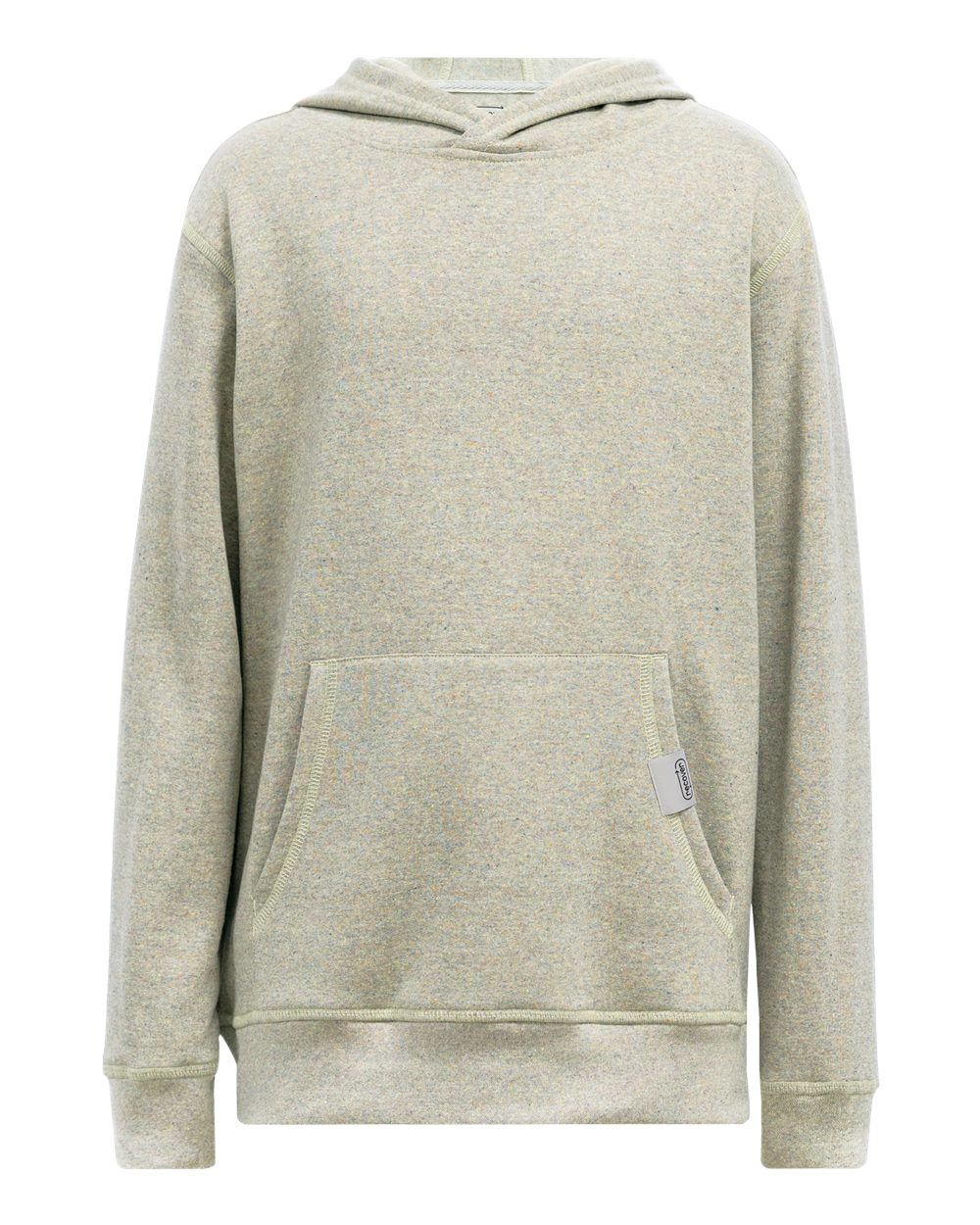 Front View of Rainbow Youth Hooded Sweatshirt - RCY1093