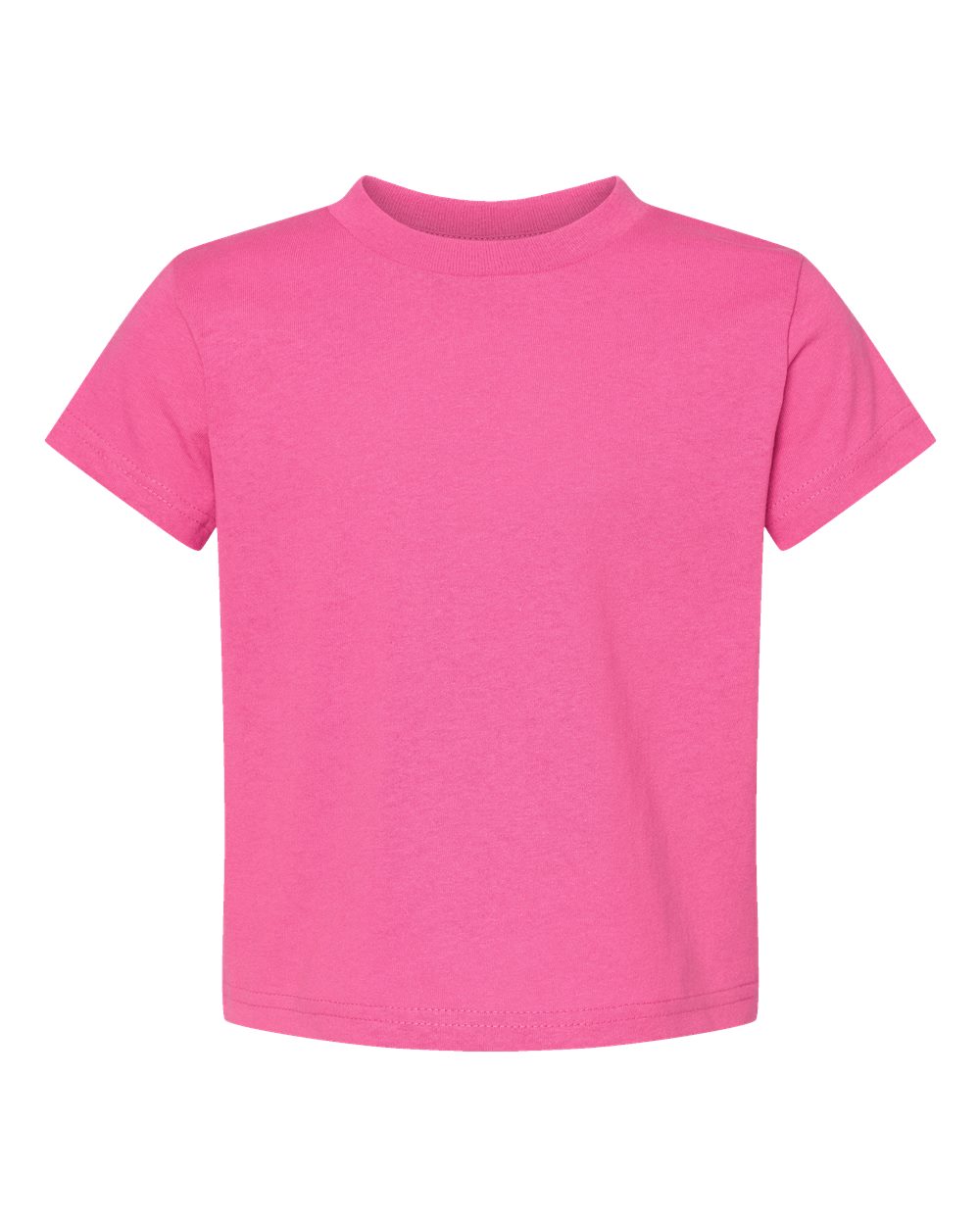 Front View of Raspberry Juvy Youth Short Sleeve T-Shirt - 3301J