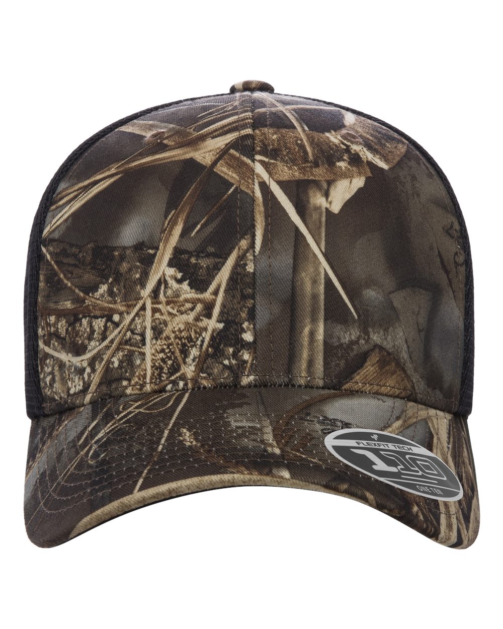 Front View of Realtree Max7/ Brown 110® Mesh-Back Cap - 110M