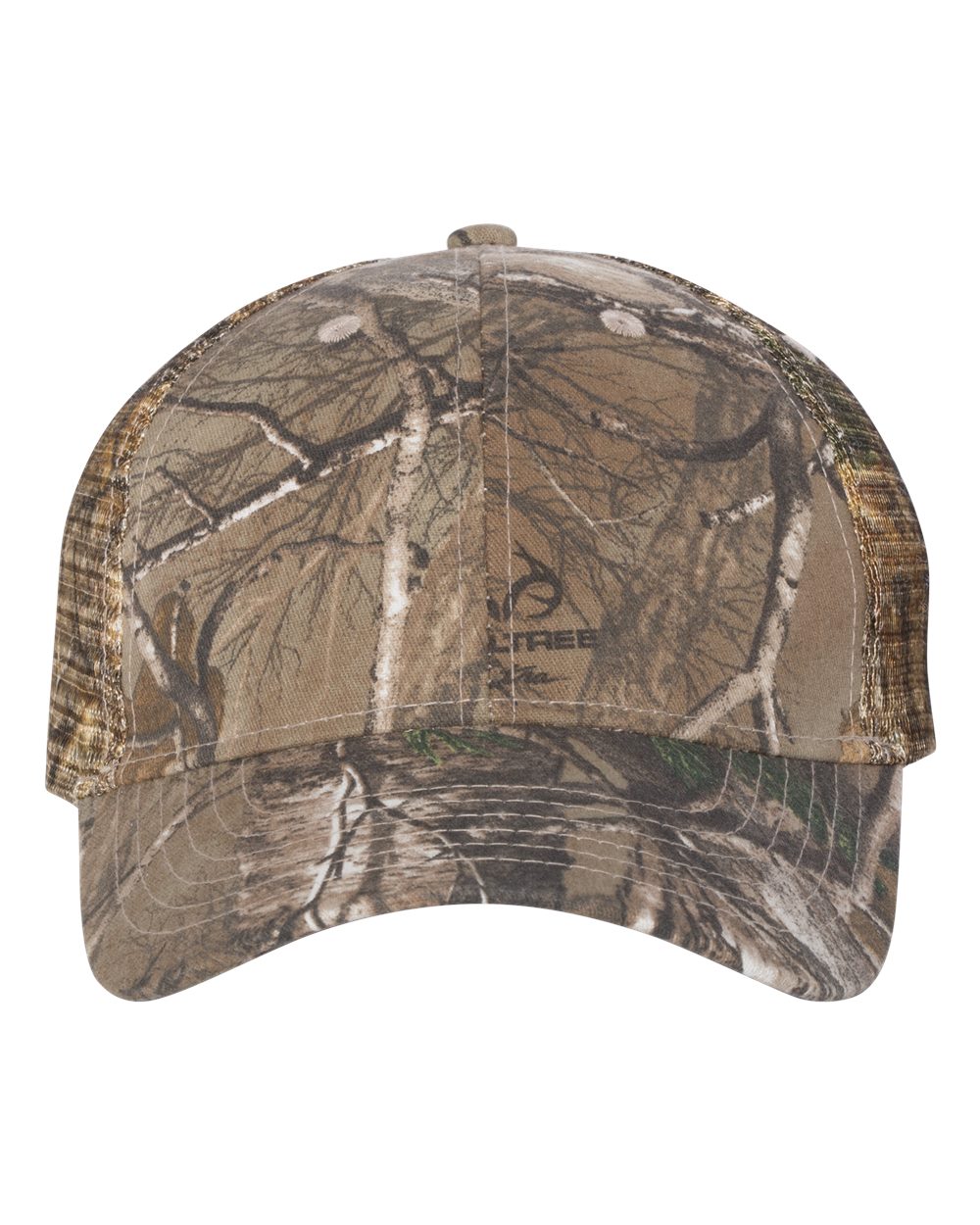 Front View of Realtree Xtra Licensed Camo Mesh Back Cap - LC5M