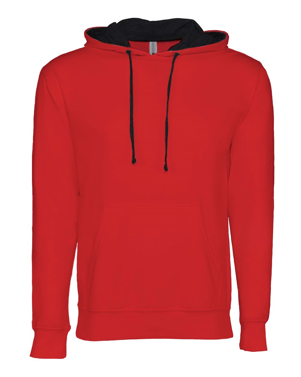 Front View of Red/ Black Laguna Hoodie - 9301