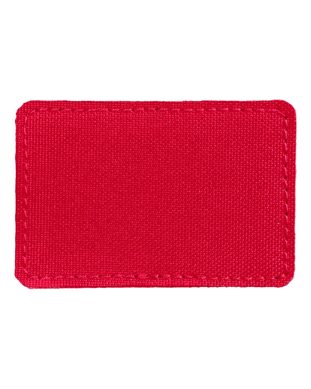 Front View of Red Blank Red Patch - Qty 10 - SPF10