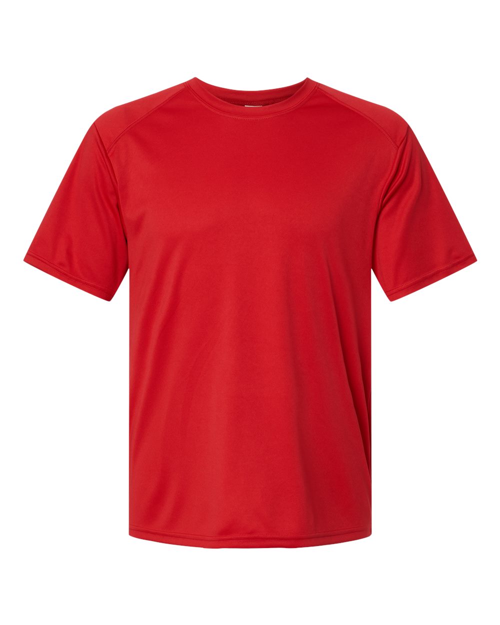 Front View of Red Islander Performance T-Shirt - 200