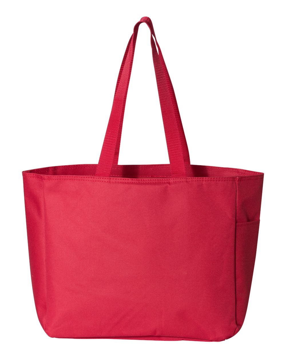 Front View of Red Must Have Tote - 8815