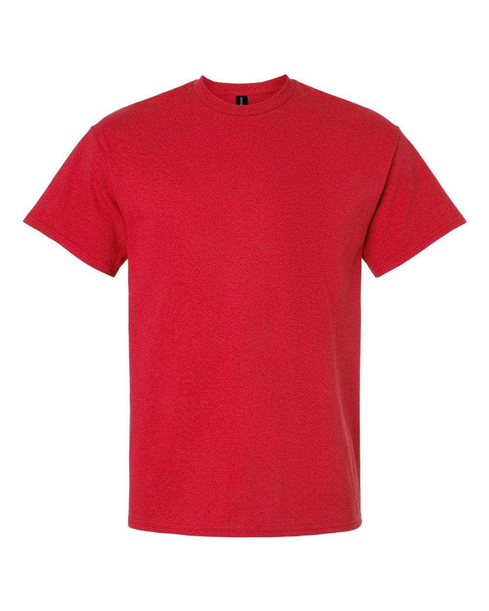 Front View of Red Ultra Cotton® Tall T-Shirt - 2000T