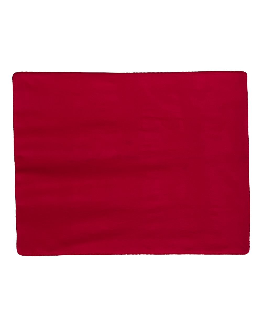 Front View of Red Value Blanket - 8711