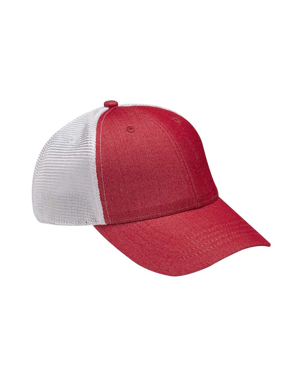 Front View of Red/ White Knockout Cap - KN102