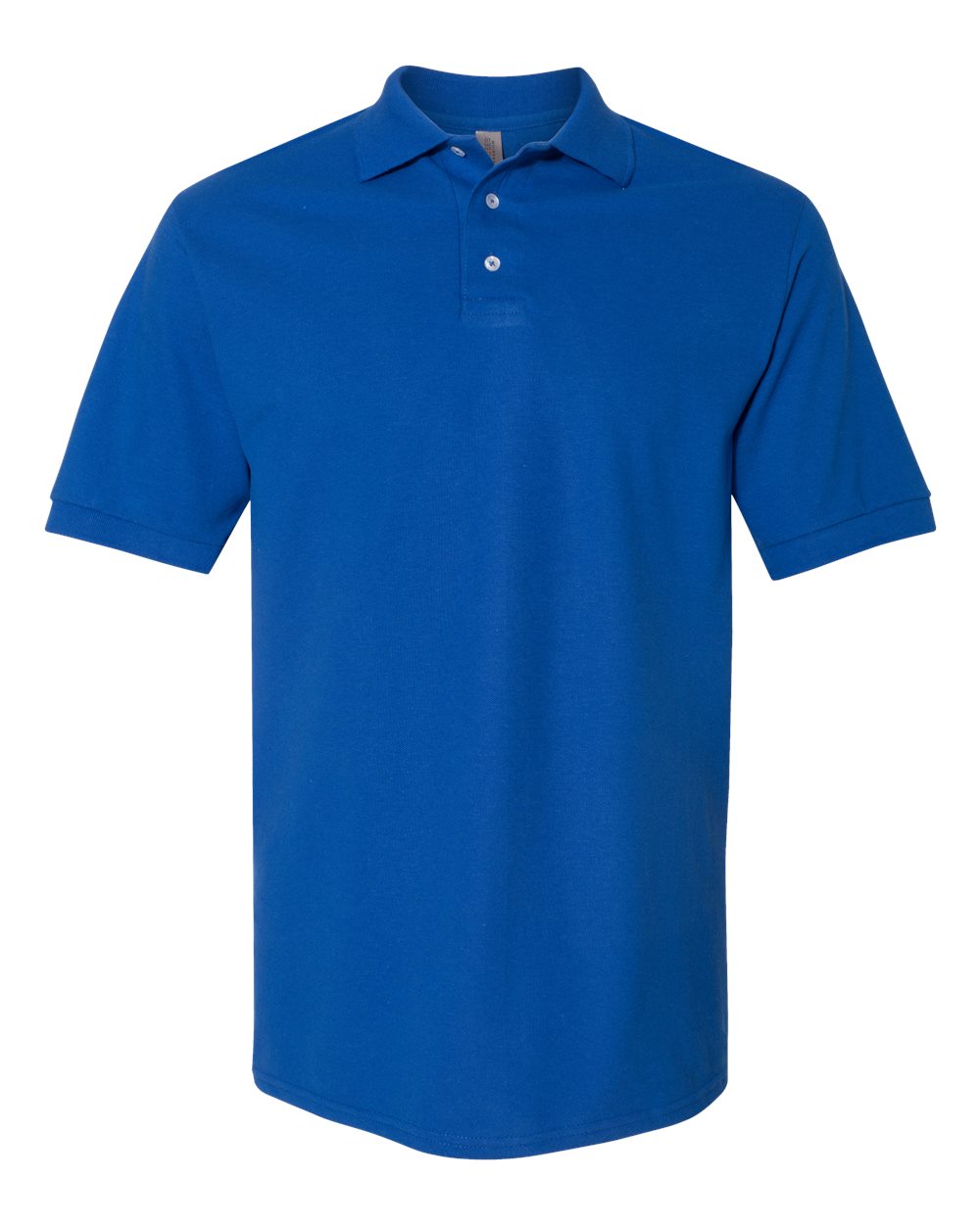 Front View of Royal 100% Ring-Spun Cotton Piqué Polo - 443M