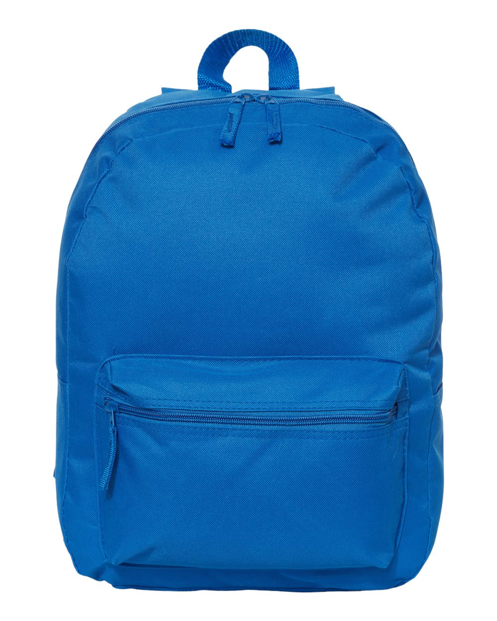 Front View of Royal 16" Basic Backpack - 7709