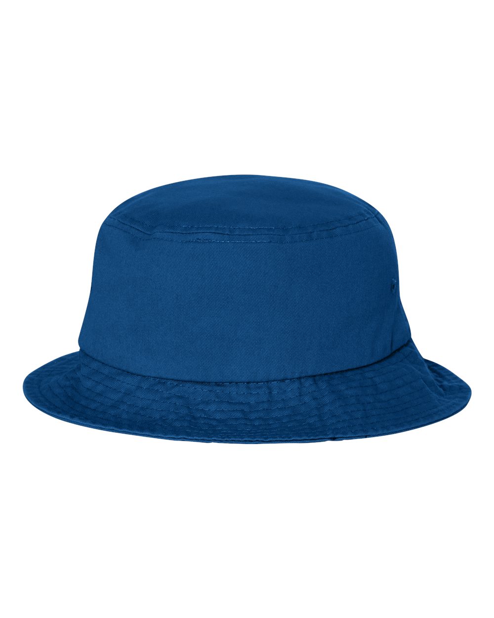 Front View of Royal Blue Bucket Hat - 2050