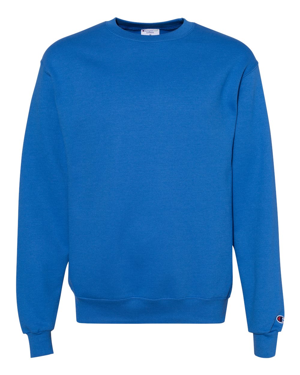Front View of Royal Blue Powerblend® Crewneck Sweatshirt - S600