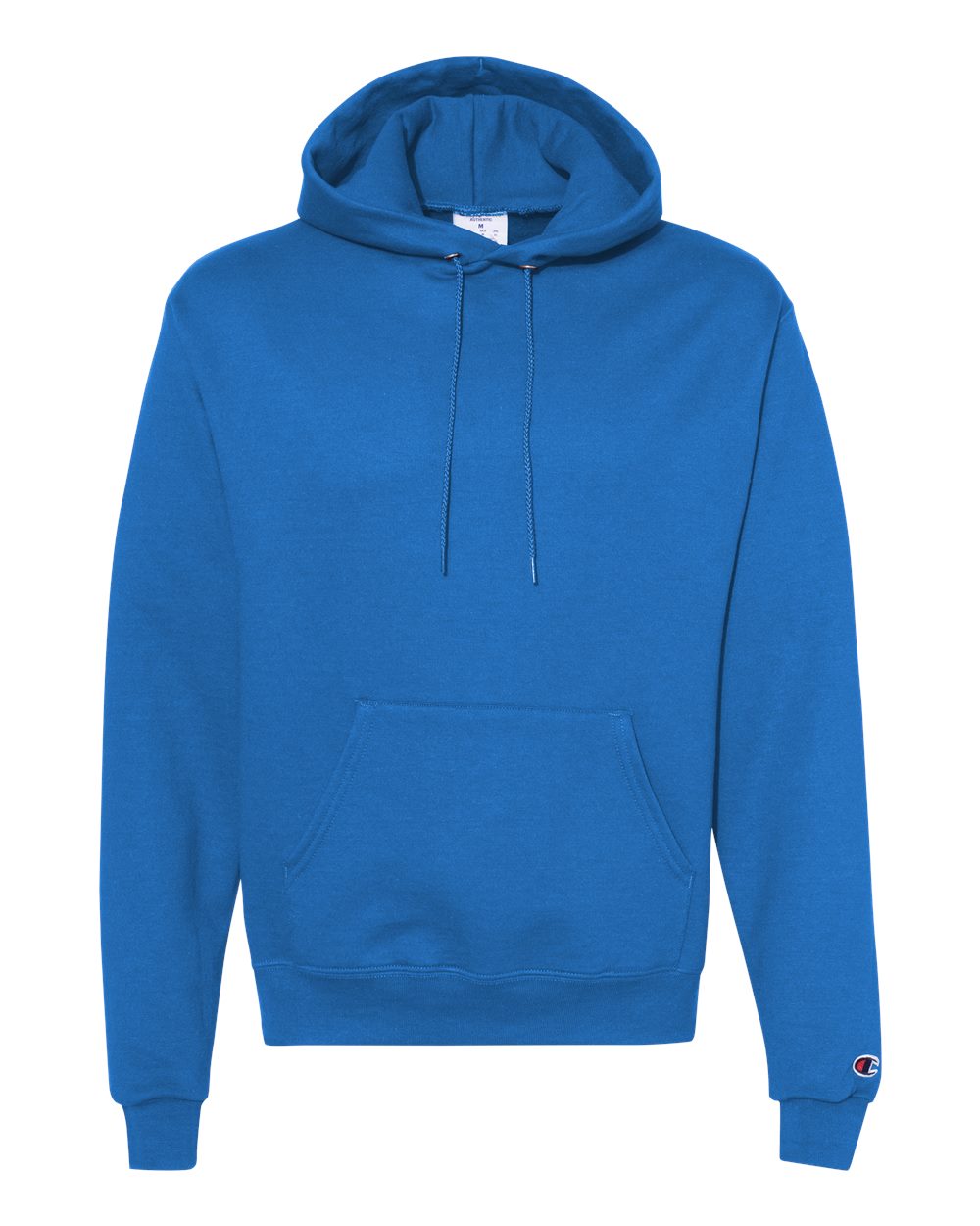 Front View of Royal Blue Powerblend® Hooded Sweatshirt - S700