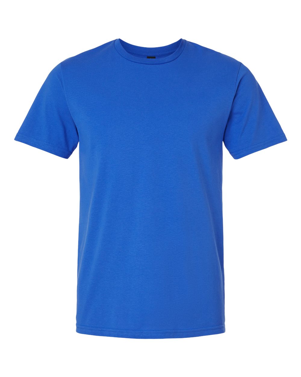Front View of Royal Blue Softstyle® Lightweight T-Shirt - 980
