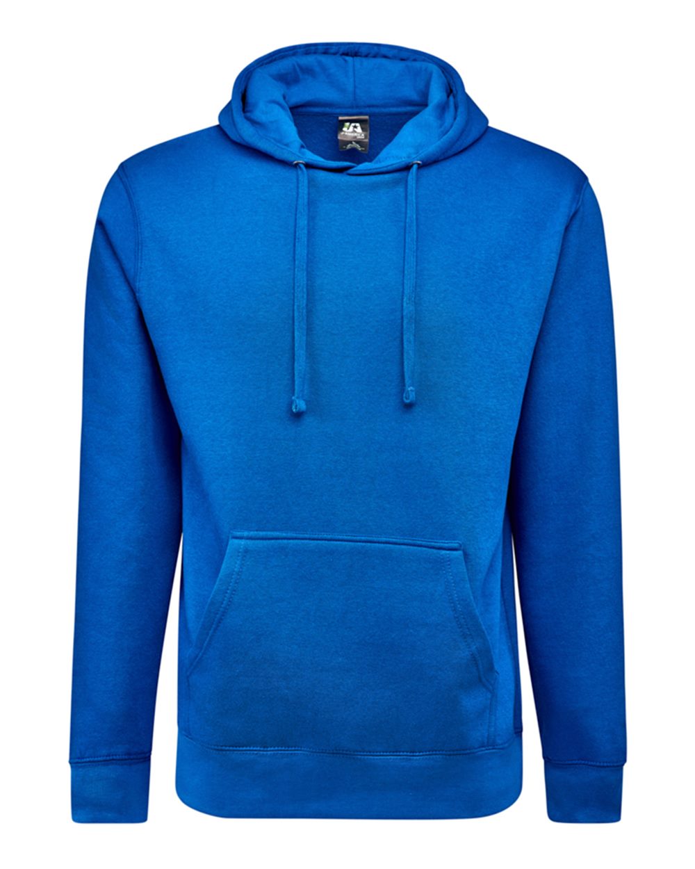 Front View of Royal BTB Fleece Hooded Sweatshirt - 8720
