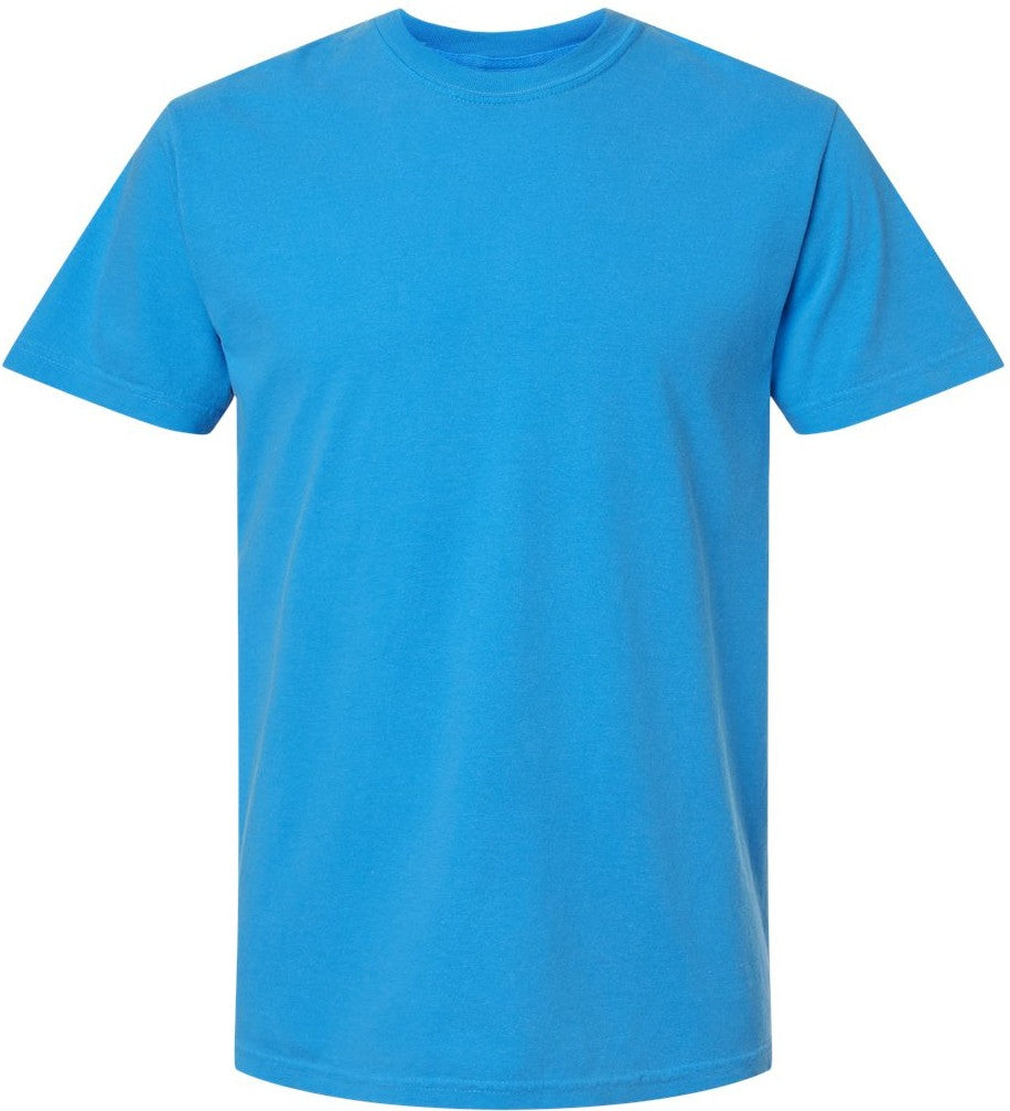 Front View of Royal Caribe Garment-Dyed Heavyweight T-Shirt - 1717