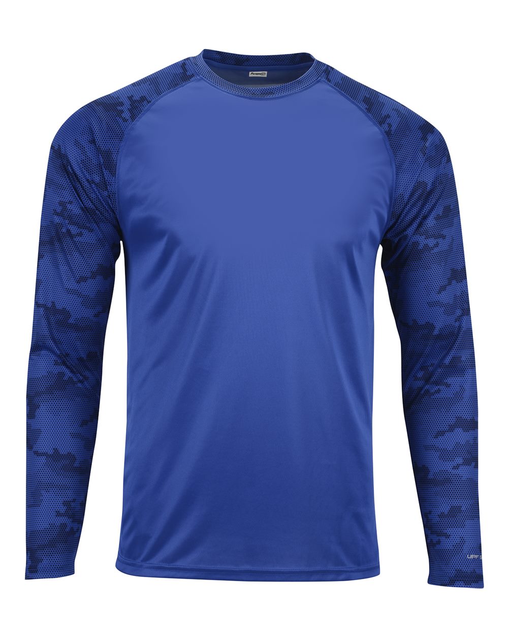 Royal Cayman Performance Camo Colorblocked Long Sleeve T-Shirt - 216