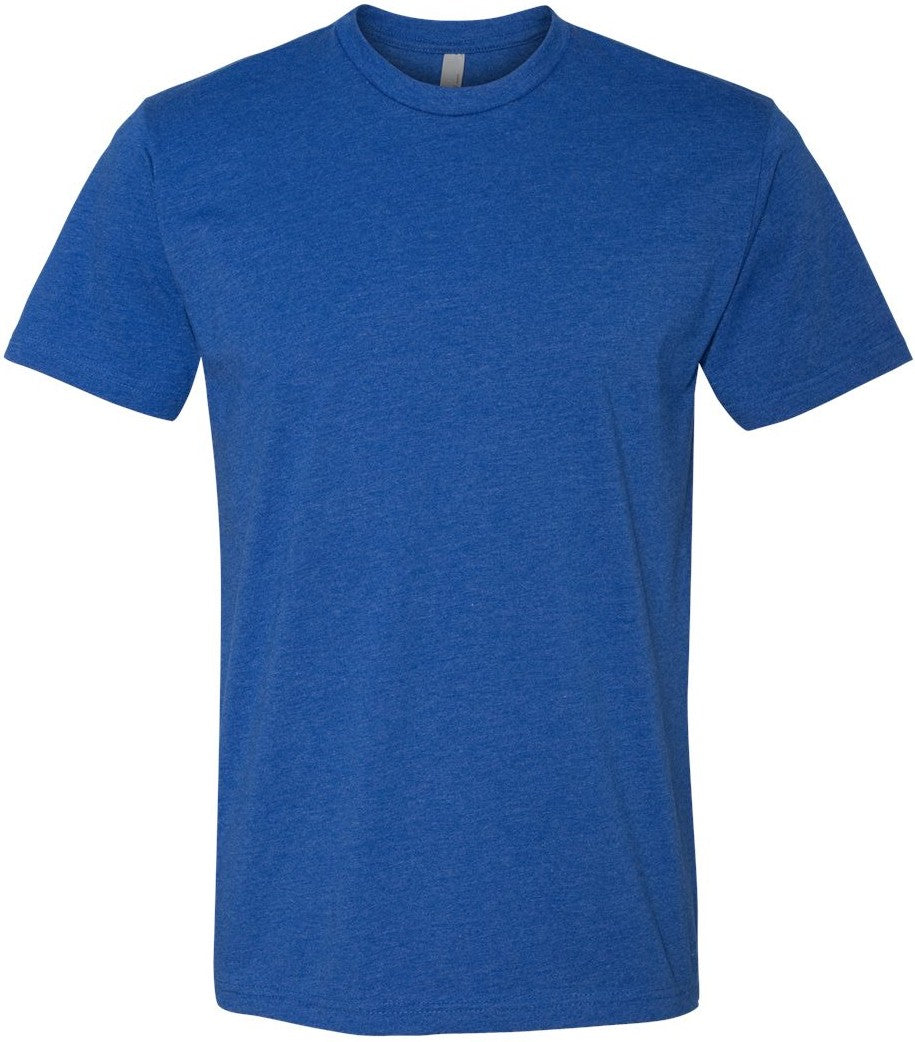 Front View of Royal CVC T-Shirt - 6210