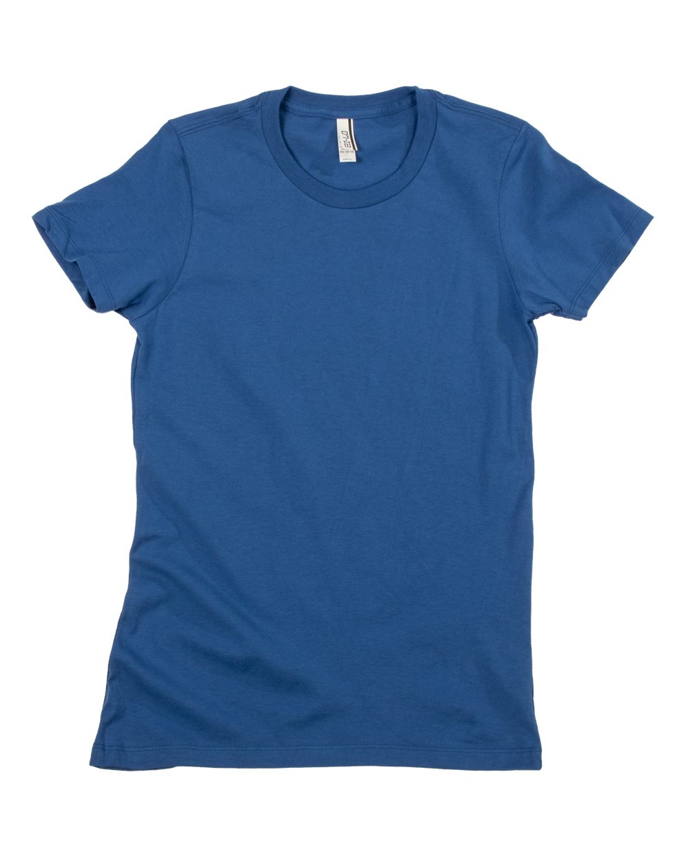 Front View of Royal (disc) Women's Premium Cotton T-Shirt - 3620