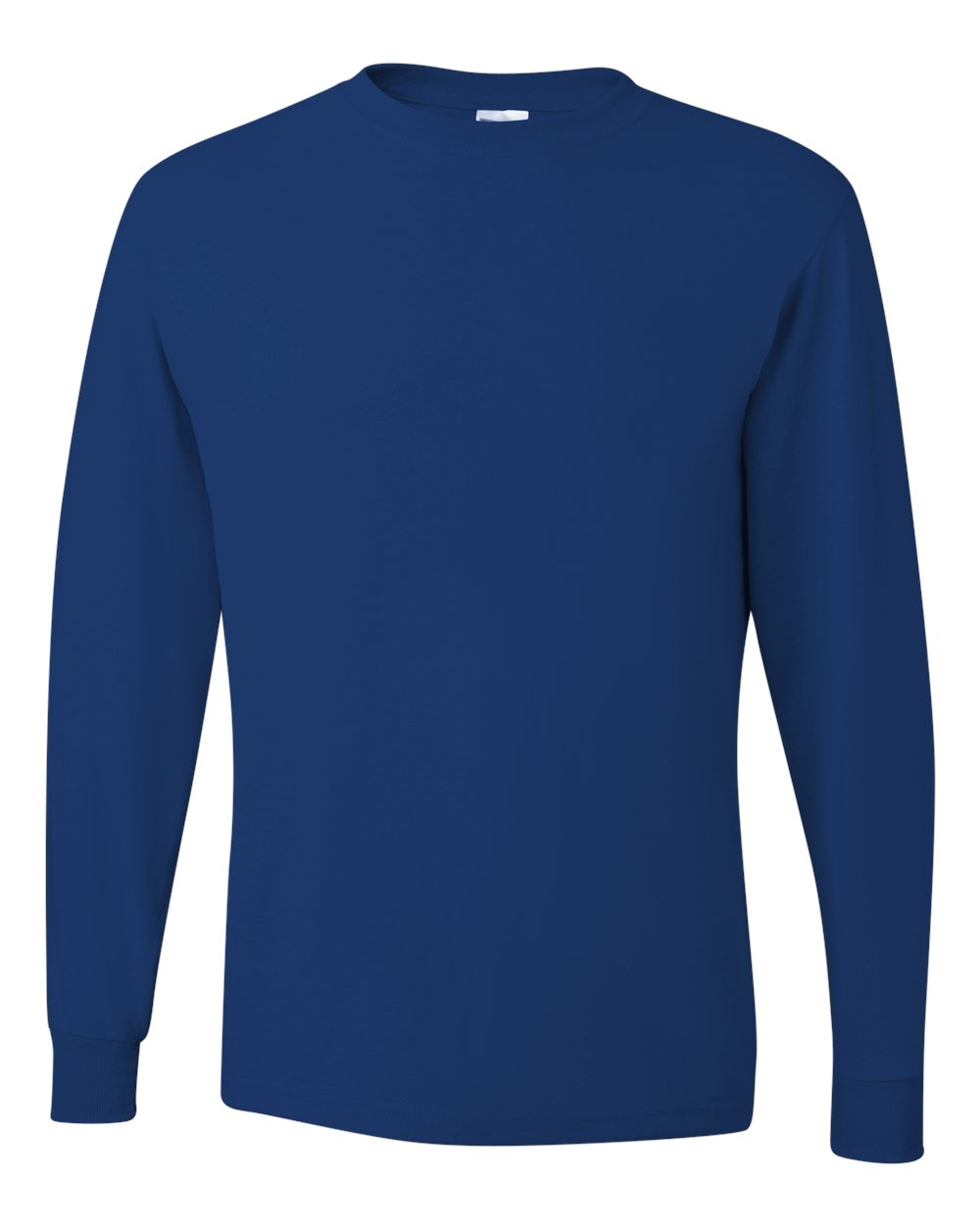 Front View of Royal Dri-Power® Long Sleeve 50/50 T-Shirt - 29LSR