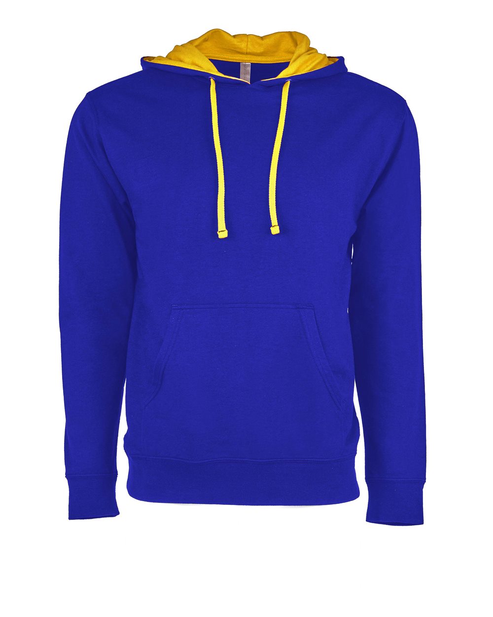 Front View of Royal/ Gold Laguna Hoodie - 9301