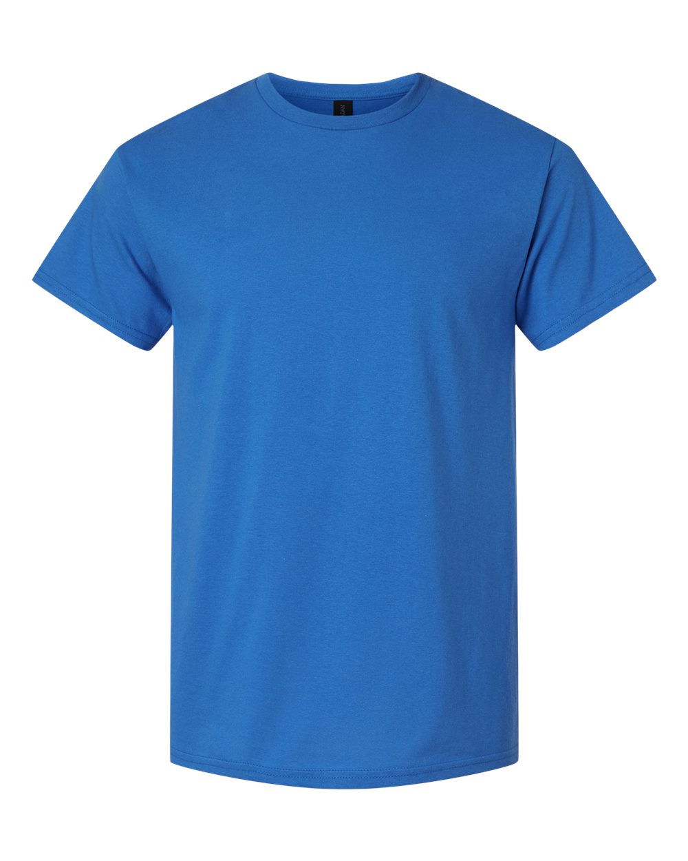 Front View of Royal Light Cotton T-Shirt - 3000