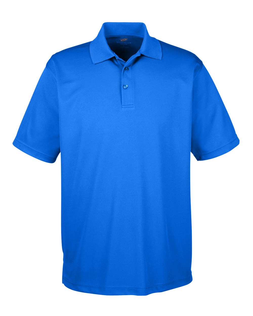 Front View of Royal Men's Cool & Dry Mesh Piqué Polo - 8210