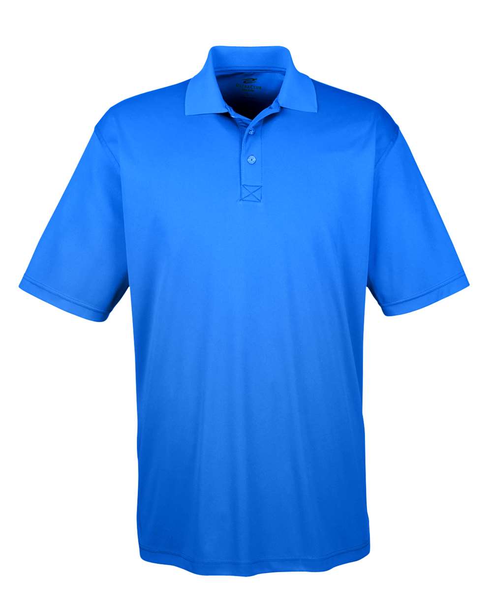 Front View of Royal Men's Cool & Dry Sport Performance Interlock Polo - 8425